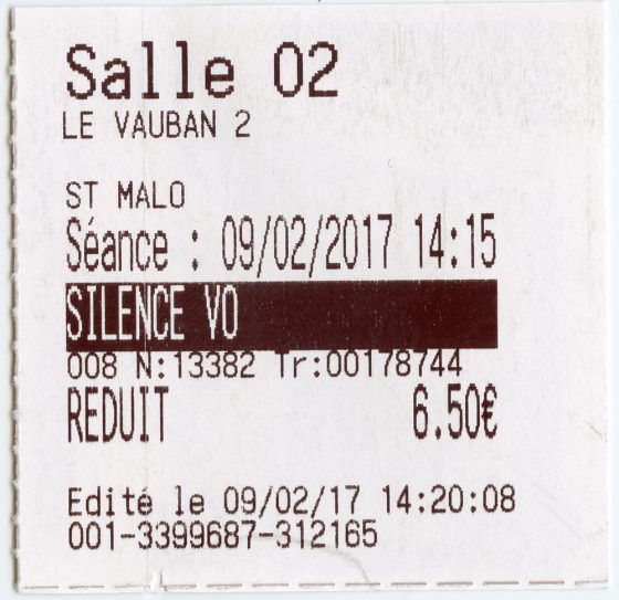  Can't say I saw the film since I missed the first three minutes, because Les Vauban 2 doesn't have trailers. I love them.